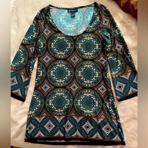 Ladies short dress/long top, size small.